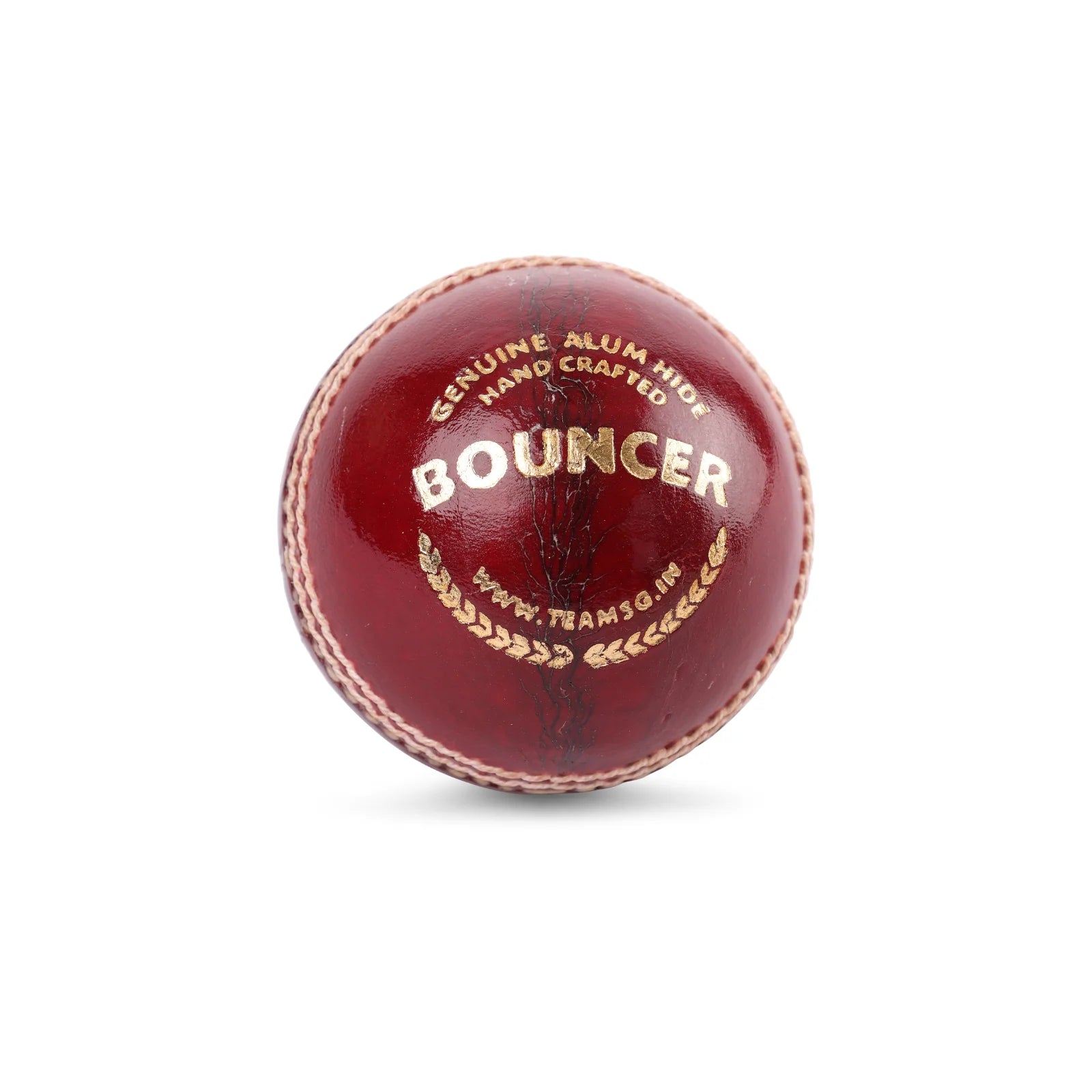 SG Bouncer Good Quality Four-Piece Water Proof Cricket Leather Ball