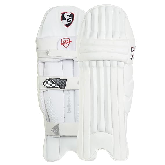 SG Test White Cricket Batting Leg Guard