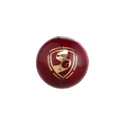 SG Shield 30 Cricket Leather Ball (Four-Piece, Water Proof)